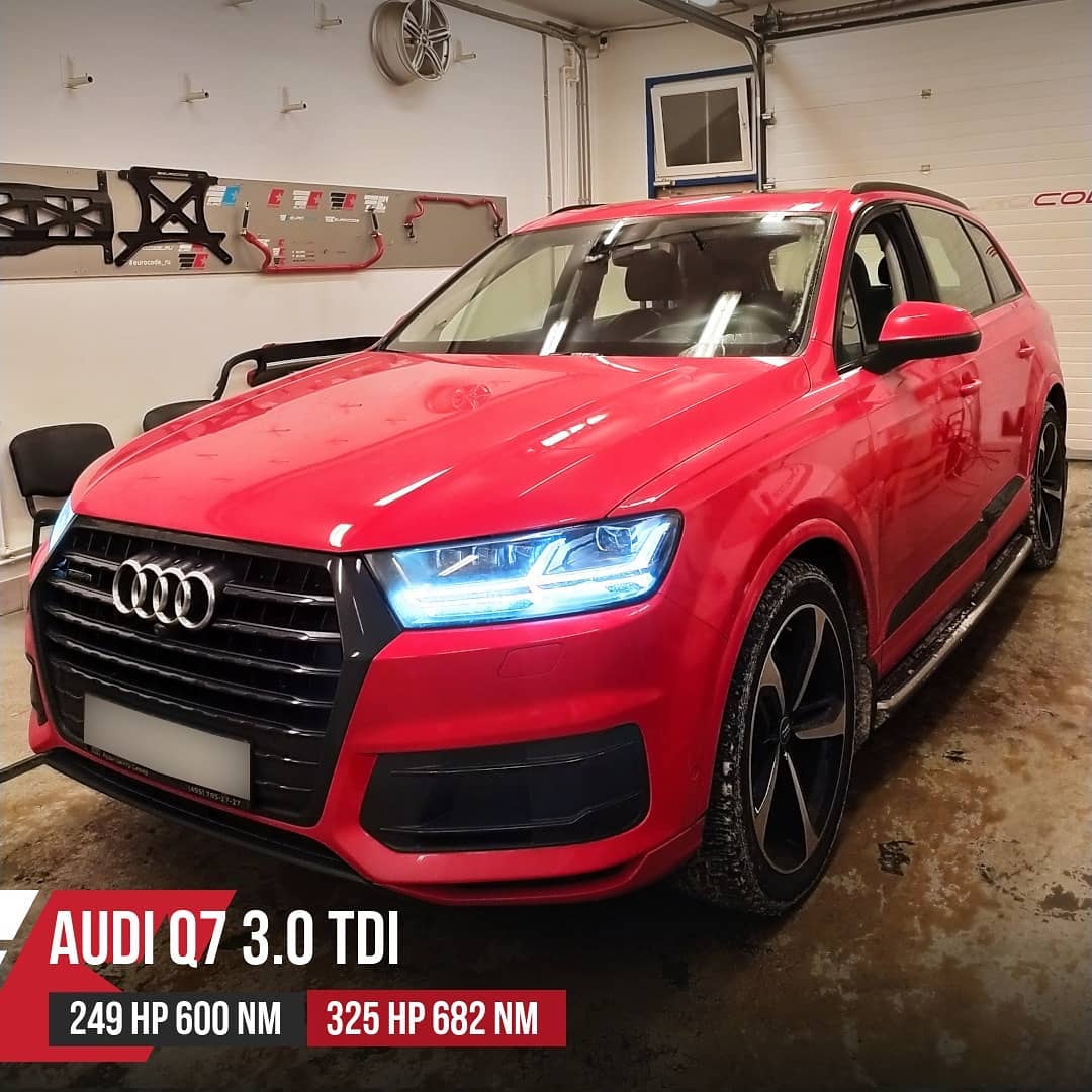 Чип тюнинг Ауди Q7 4m 3.0TDI 45 TDI